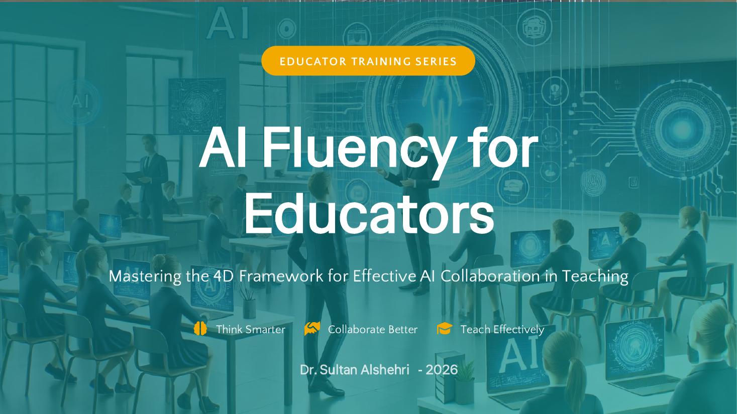 AI Fluency for Educators cover