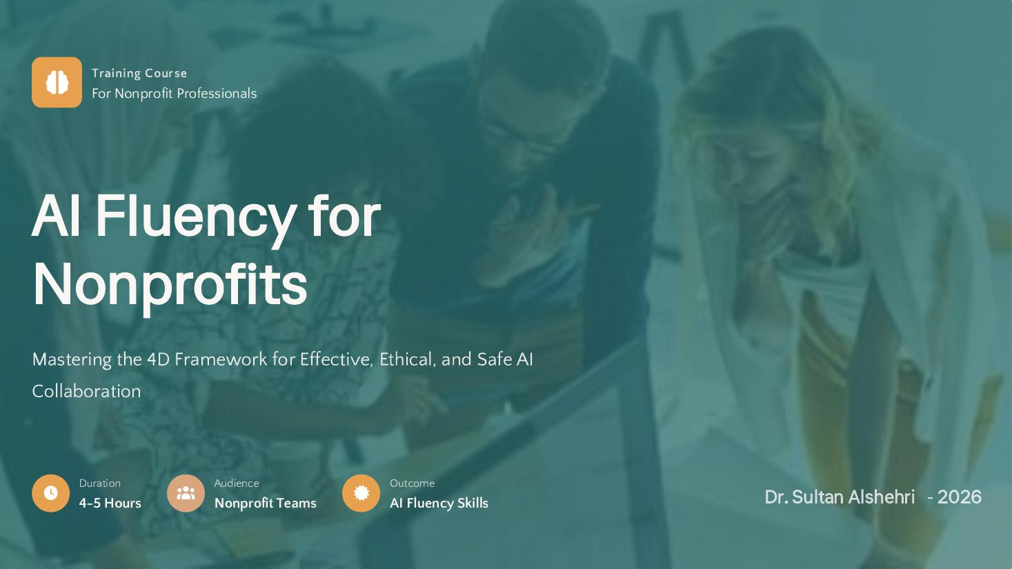 AI Fluency for Nonprofits cover